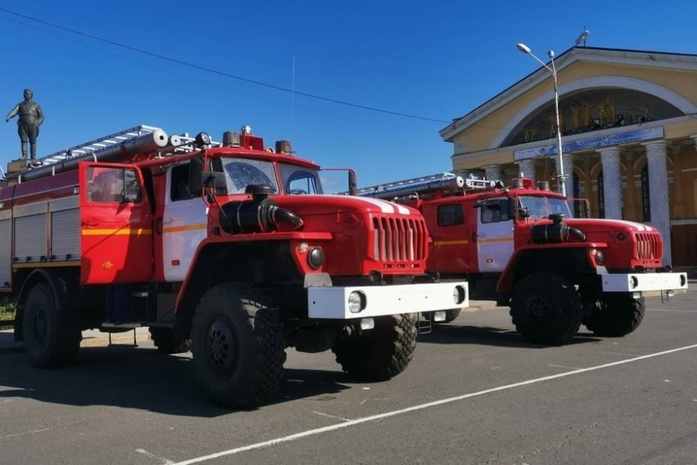 Новые пожарные машины уедут в Муезерский и Пудожский районы