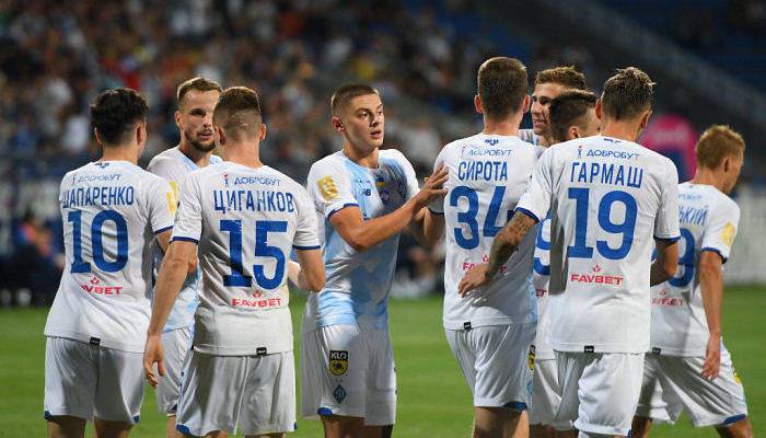 Динамо огласило заявку на Лигу Чемпионов