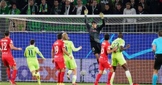 «Вольфсбург» сыграл вничью с «Севильей» в домашнем матче Лиги чемпионов