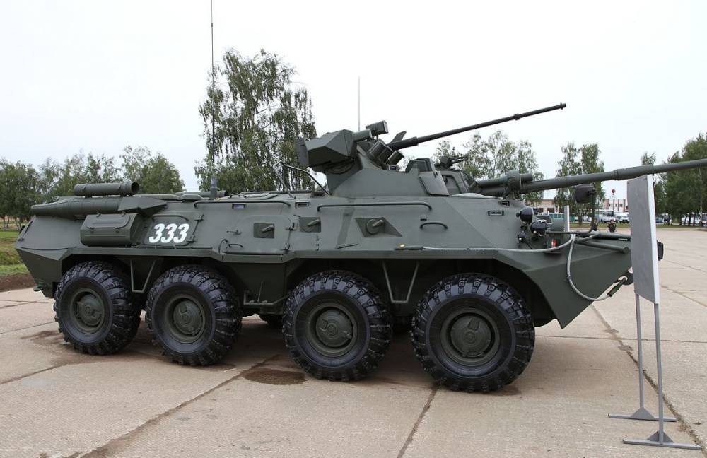 Белоруссия получила первую партию БТР-82А из России