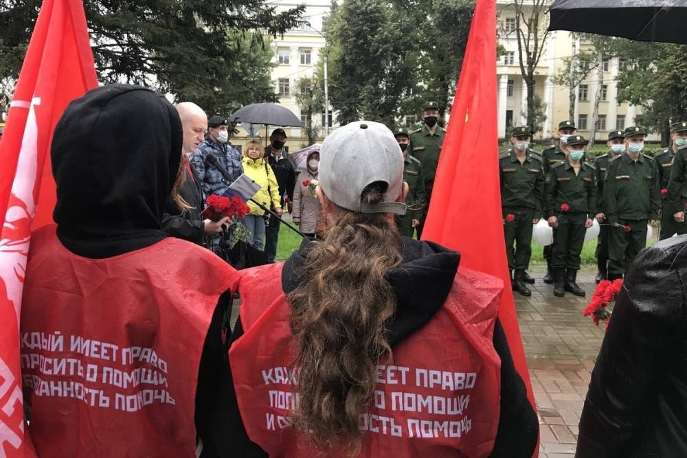 Смоленские волонтеры приняли участие в памятном мероприятии у Штыка