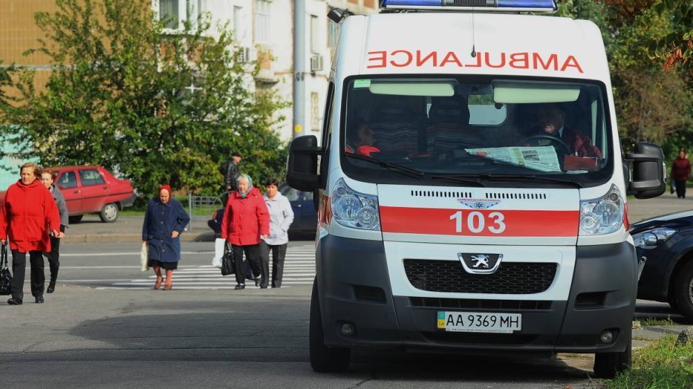 Водитель автобуса погиб в огненном ДТП на Украине
