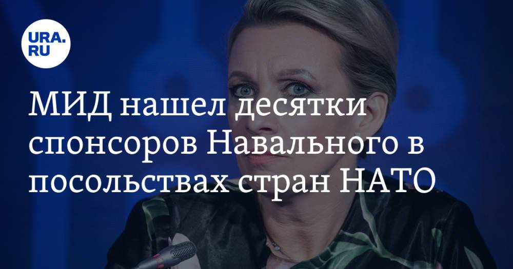 МИД нашел десятки спонсоров Навального в посольствах стран НАТО