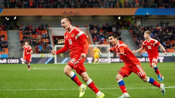 Сборная России обыграла Кипр в отборочном матче Чемпионата мира-2022