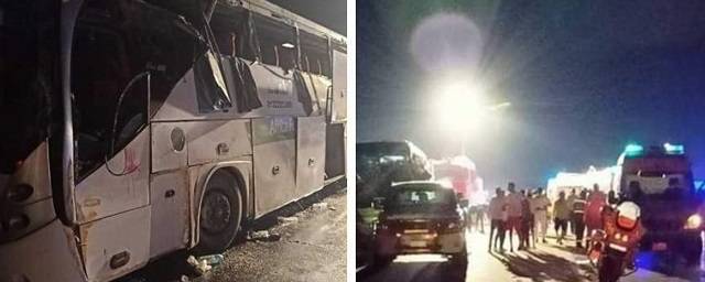 В Египте в ДТП с автобусом 12 человек погибли и 40 пострадали