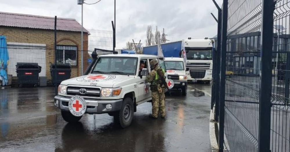 На оккупированный Донбасс отправили 50 тонн гуманитарной помощи