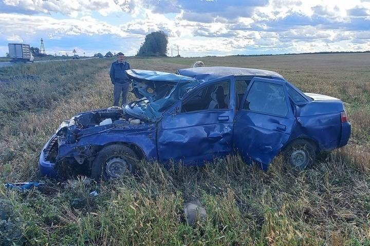 В ДТП в Кораблинском районе серьезно пострадал 22-летний водитель ВАЗ-2110