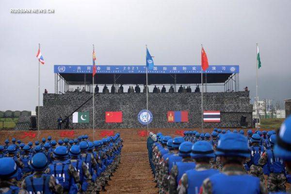 В Китае стартовали международные миротворческие учения «Общая судьба-2021»