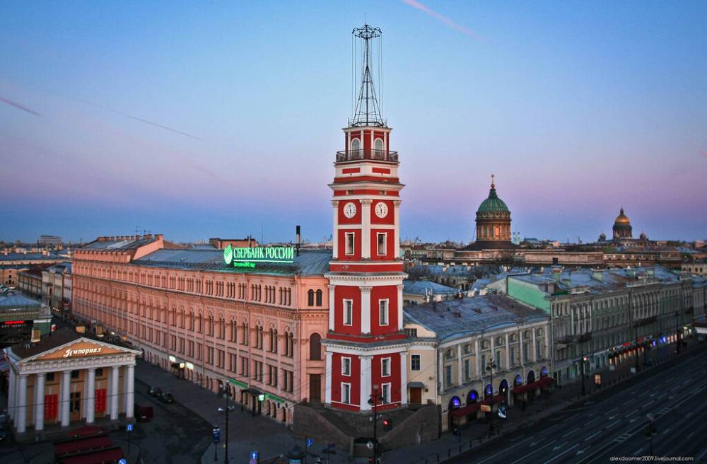 С 9 сентября Думская башня в Петербурге откроется для посетителей