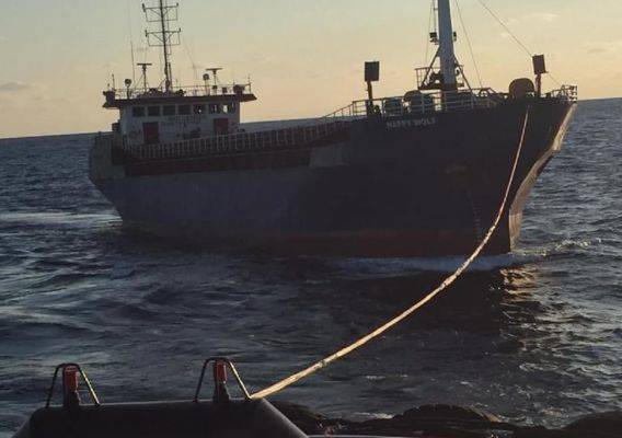 Очередное молдавское судно чуть не утонуло в Черном море