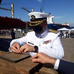 В Турции состоялась церемония закладки корвета для ВМС Украины. Фото