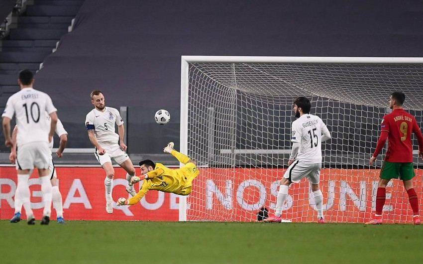 ЧМ-2022: сборная Азербайджана проиграла команде Португалии