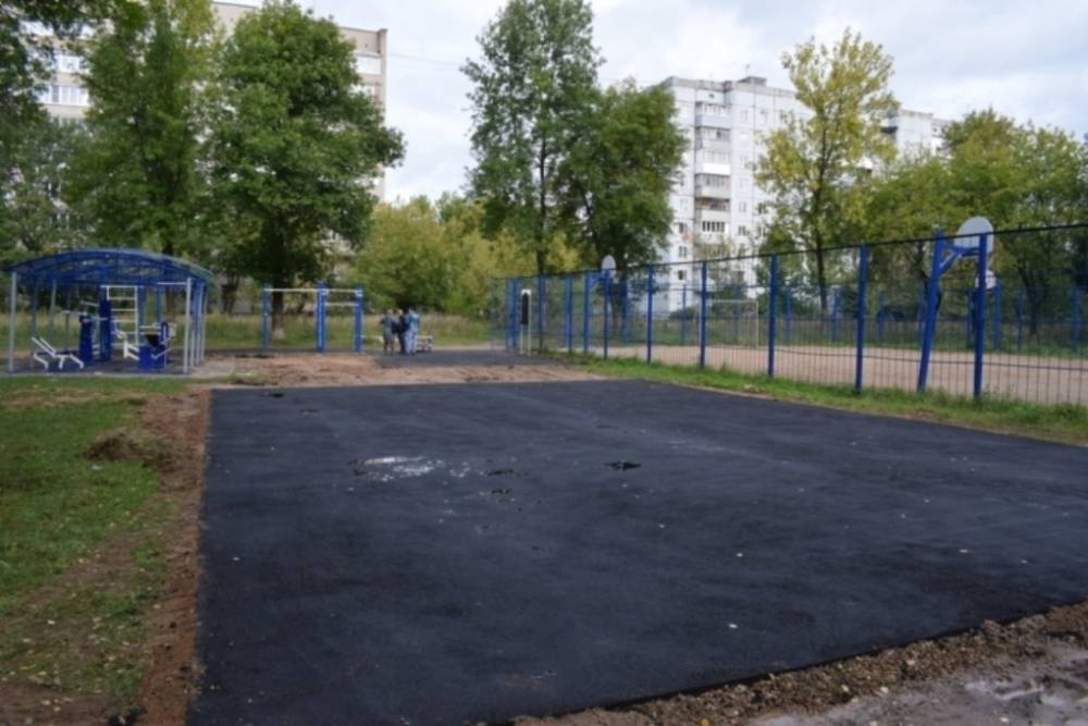 Одна из спортивных площадок в Иванове будет обновлена