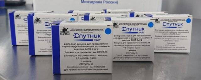 В Петербурге по заказу Минздрава BIOCAD запустил производство вакцины «Спутник Лайт»