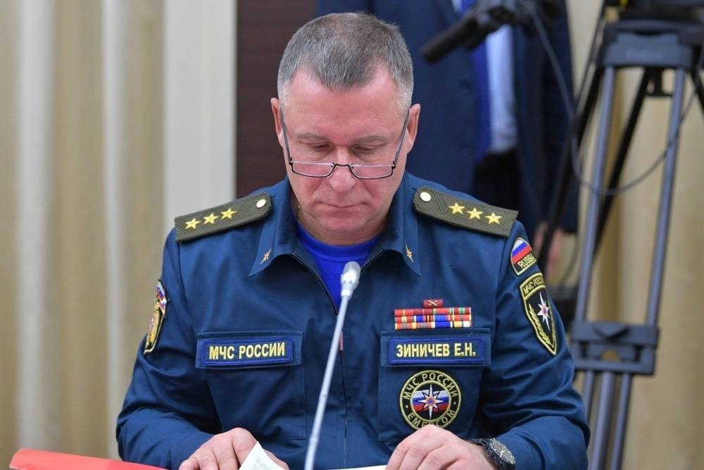 Никитин выразил соболезнования после гибели главы МЧС РФ Зиничева