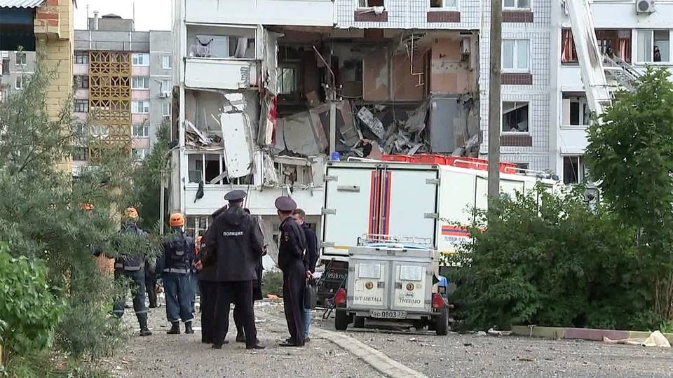 В Ногинске продолжается разбор завалов на месте взрыва в жилой многоэтажке