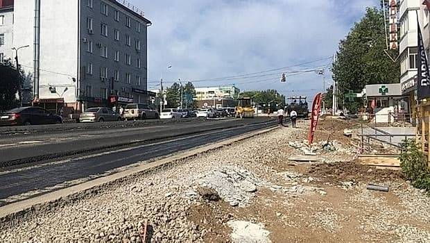 Стало известно, когда завершится ремонт на улице Комсомольской в Уфе