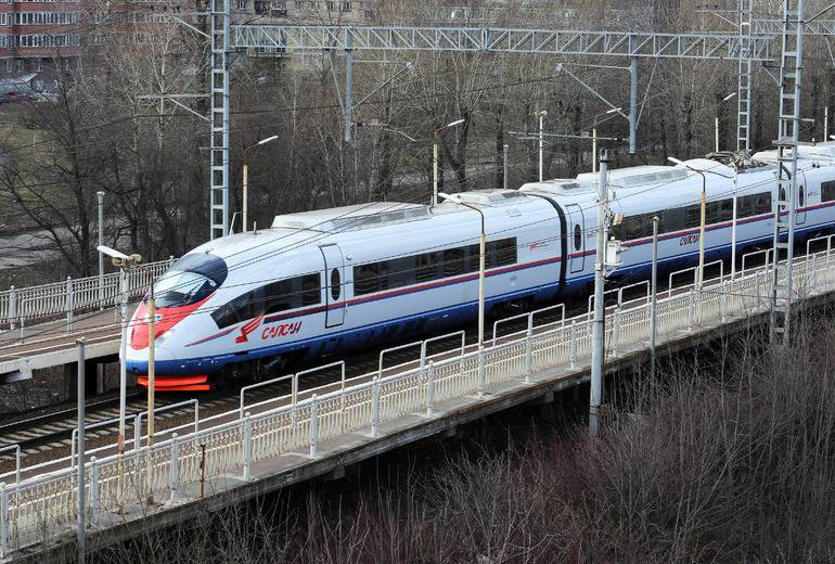 Высокоскоростные поезда из Петербурга будут прибывать на новый вокзал в Москве