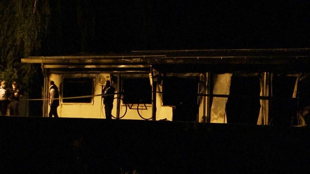 При пожаре в ковидной больнице в Северной Македонии погибли 14 человек