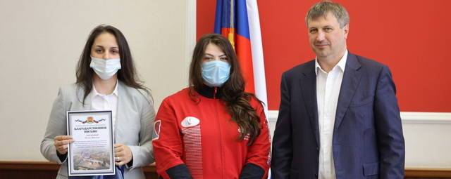 Глава Дзержинска Иван Носков поздравил спортсменов с новыми победами
