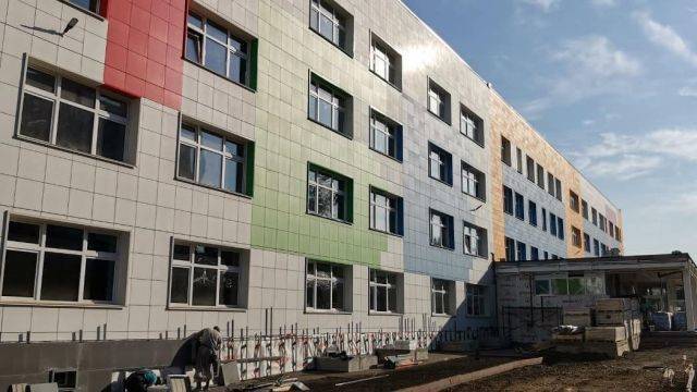 Мэр Кемерова опубликовал фото строительства новой школы за 1 млрд рублей