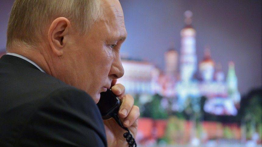В Кремле раскрыли подробности разговора Путина с главой Евросовета