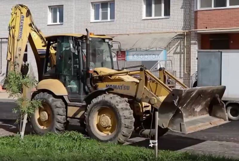 Как продвигается ремонт ул. Матросова в Смоленске