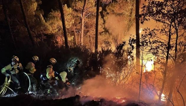 Юг Испании охватил масштабный лесной пожар: эвакуированы более 400 человек