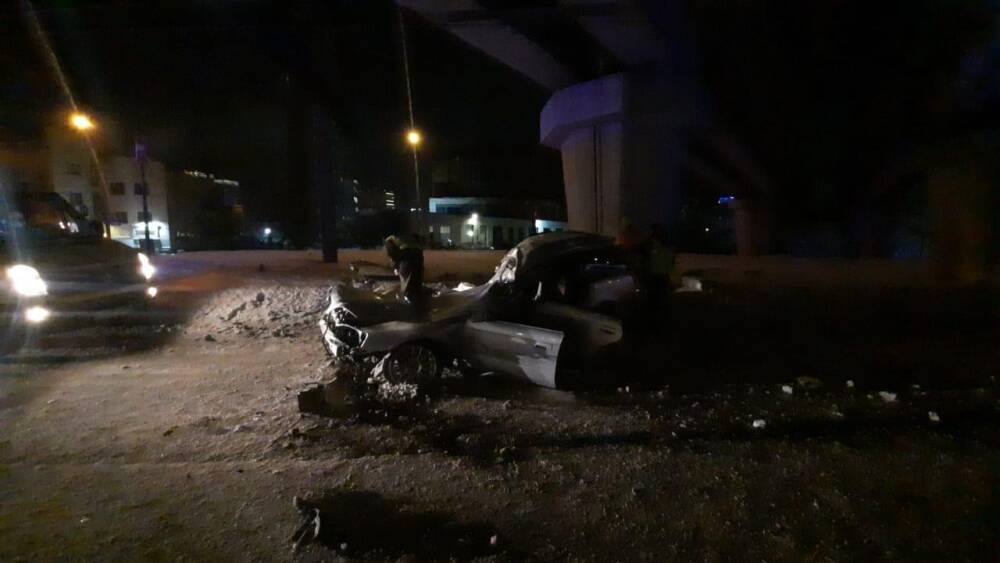 Водитель и пассажир Subaru погибли в ДТП на Красном проспекте в Новосибирске