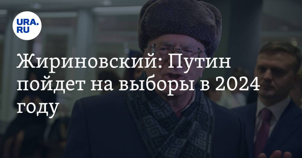 Жириновский: Путин пойдет на выборы в 2024 году. «Команда мощнейшая»