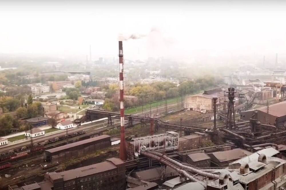 Украинский Днепровский металлургический завод частично перестал работать из-за энергокризиса