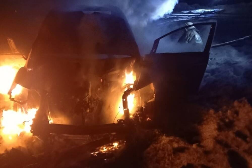 Во Владимирской области продолжают гореть автомобили