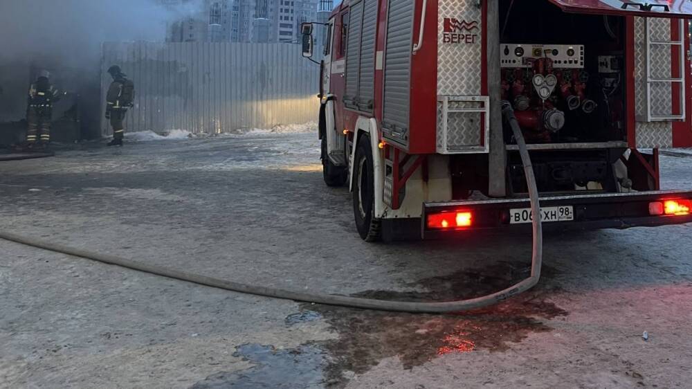 Пожар уничтожил здание аэропорта Диксон в Красноярском крае