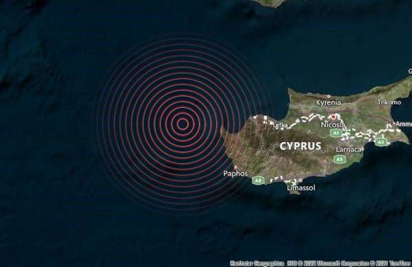 По Кипру ударила подземная стихия: землетрясение почувствовали в Египте и Турции