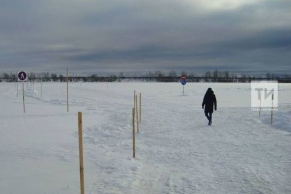 До 12 января продлили ограничение движения по ледовой переправе в Татарстане