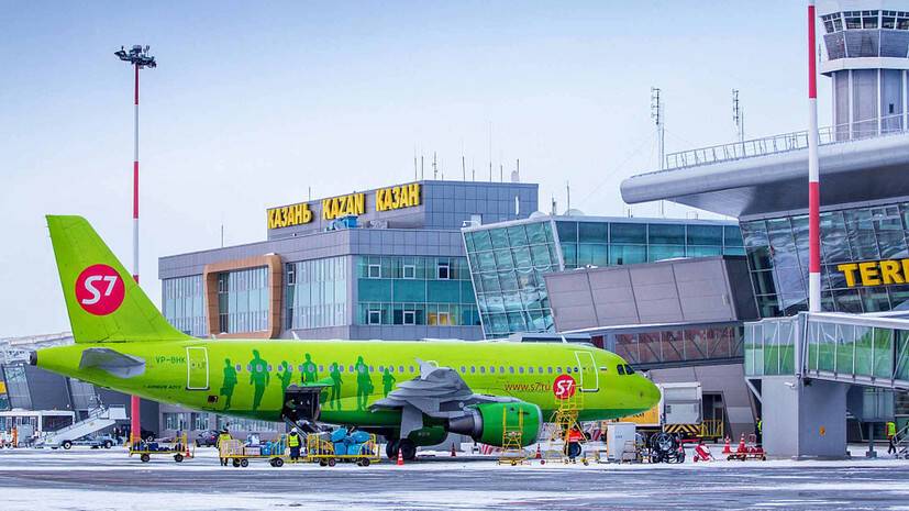 В период праздников международный аэропорт Казани обслужил более 100 тысяч пассажиров