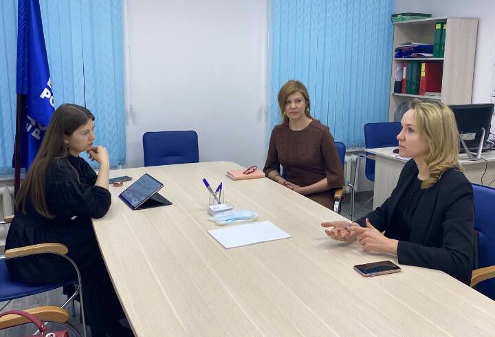 Депутат Госдумы Ольга Амельченкова провела прием граждан в Гатчине