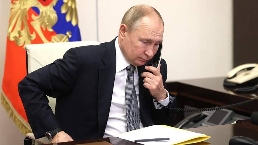 Путин провел телефонные переговоры с Пашиняном