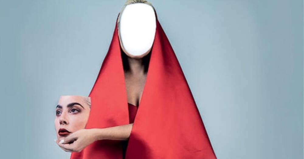 Леди Гага появилась на страницах W Magazine с отрезанным лицом