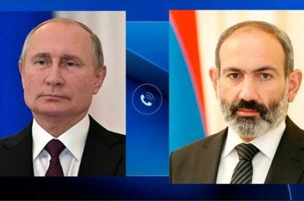 Путин и Пашинян сверились по Казахстану и обсудили ситуацию вокруг Карабаха