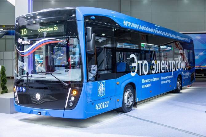 КАМАЗ в 2022 году представит новые модели электробусов