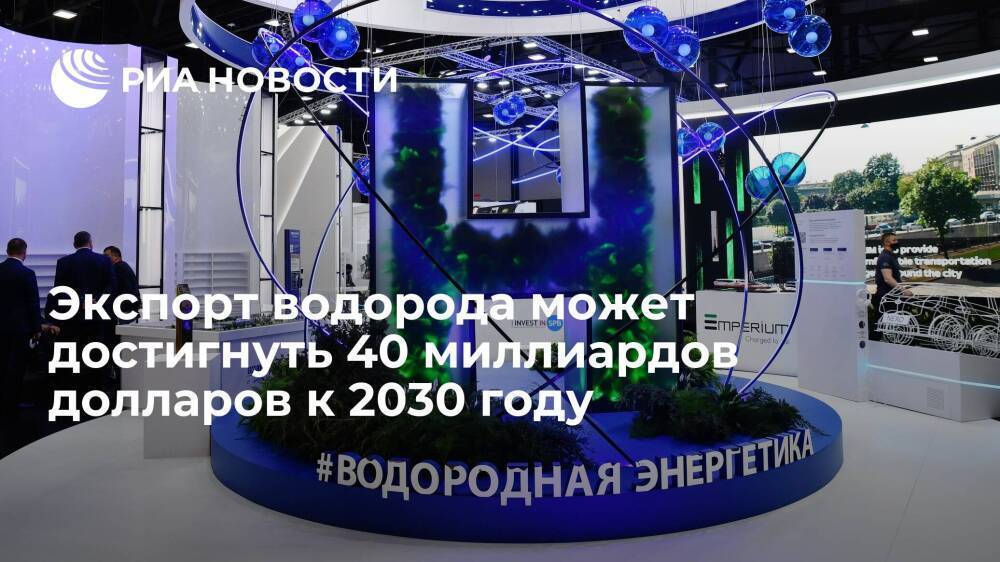 Чубайс: экспорт водорода из России может достигнуть 40 миллиардов долларов к 2030 году