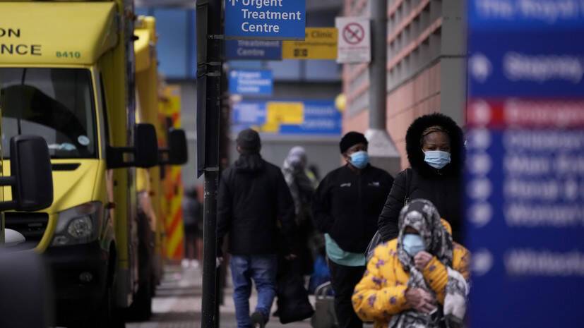 В Британии за сутки выявили почти 110 тысяч случаев коронавируса