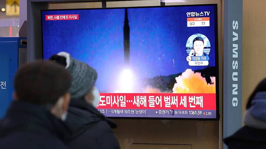 Япония выразила протест Северной Корее из-за испытания ракеты