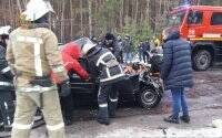 В масштабном ДТП под Харьковом столкнулись 5 машин: среди пострадавших &#8211; ребенок