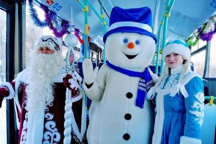 «Забавный Морозобус» поздравил рязанцев со Старым Новым годом