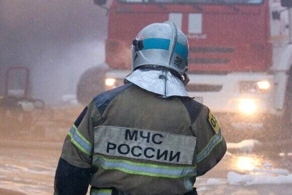 На московском рынке «Мельница» произошёл пожар