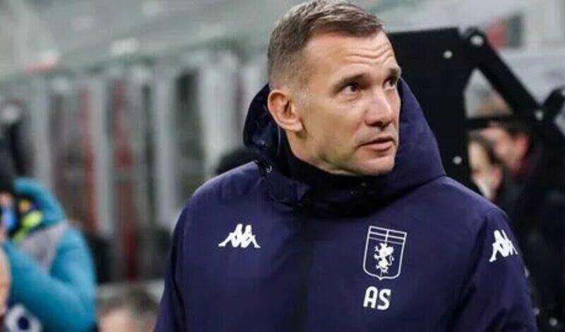 Андрея Шевченко уволили с поста главного тренера итальянского клуба «Дженоа»