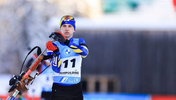 Украина заняла шестое место в мужской эстафете в Рупольдинге
