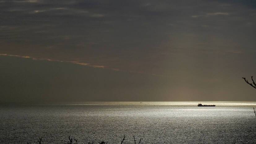 Российское судно не может покинуть акваторию Батуми из-за шторма
